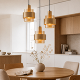 Hanglamp - Brons - 3 Lichts - Orvani