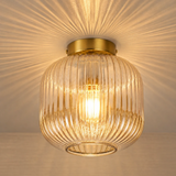 Ronde Plafondlamp - Amber