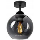 Plafondlamp Industrieel - Smoke Glas