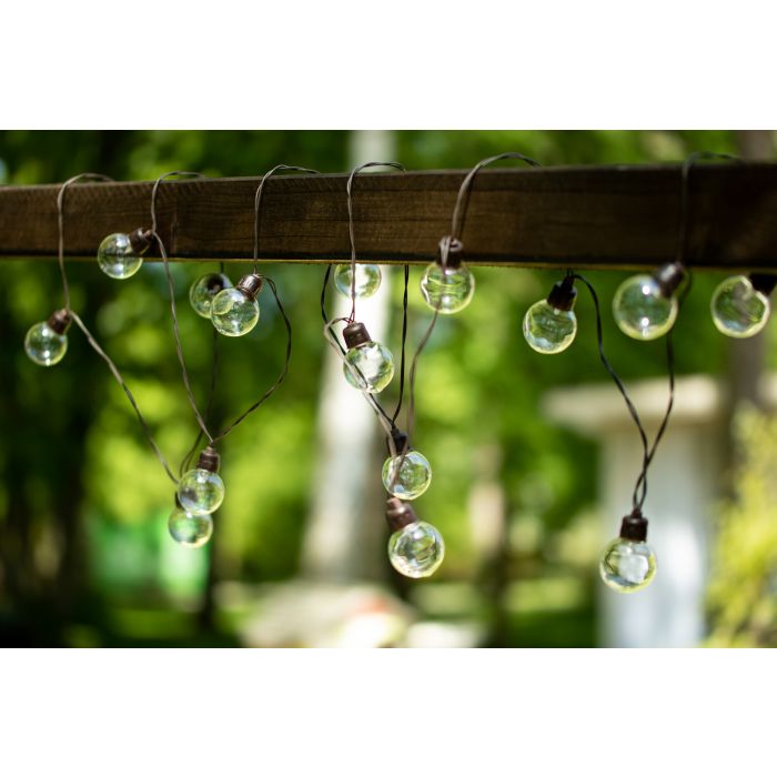Solar LED Bollen Slinger 7,5m – Warm Wit Licht (3000K) | Zonne-energie Tuinverlichting