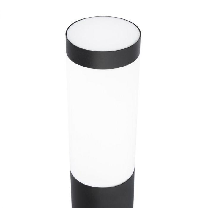 Zwarte Tuinpaal Lamp – E27 Buitenverlichting, 65 cm