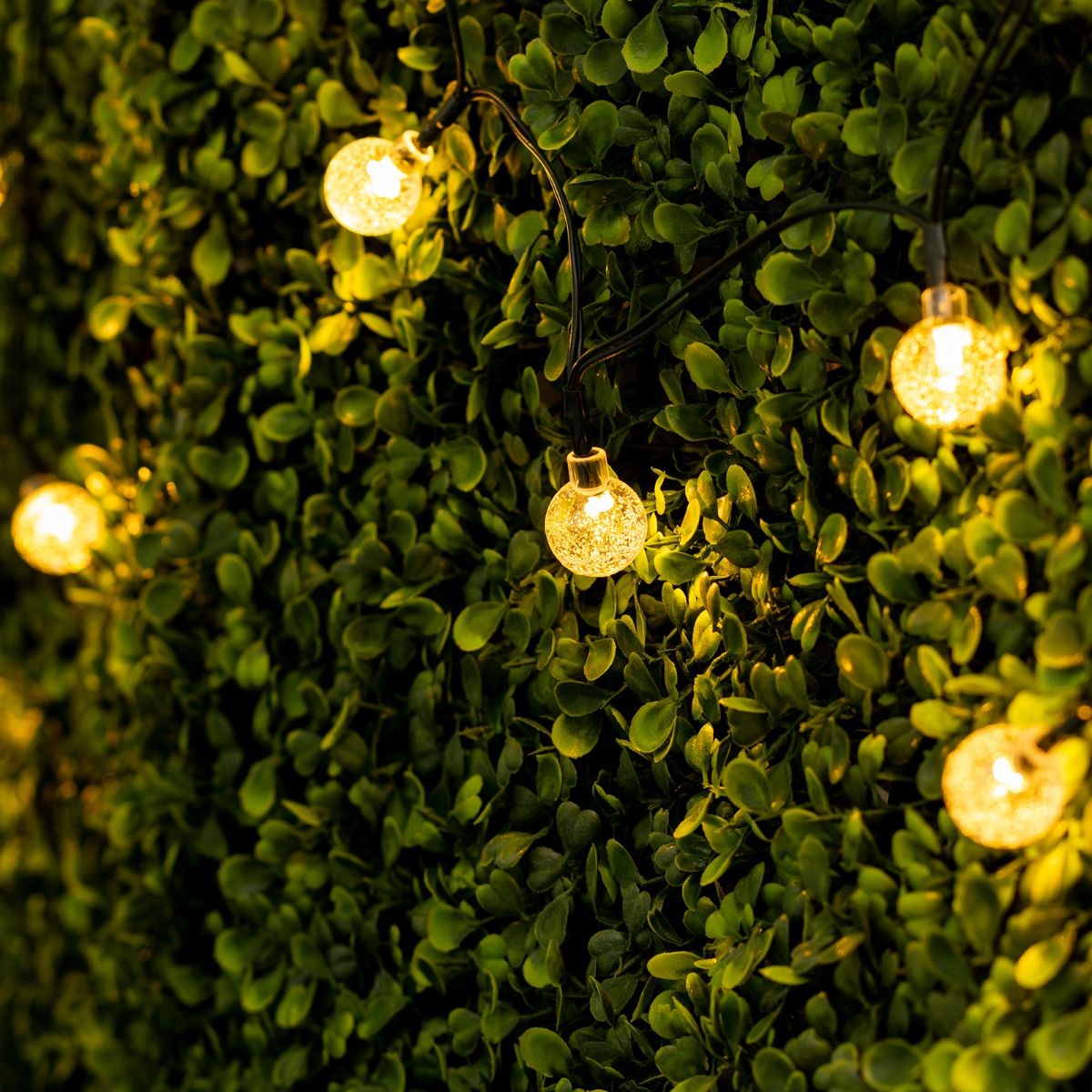 Tuinslinger – 100x LED Bollen – 21,8m – Warm Wit 3000K – Decoratief & Weerbestendig