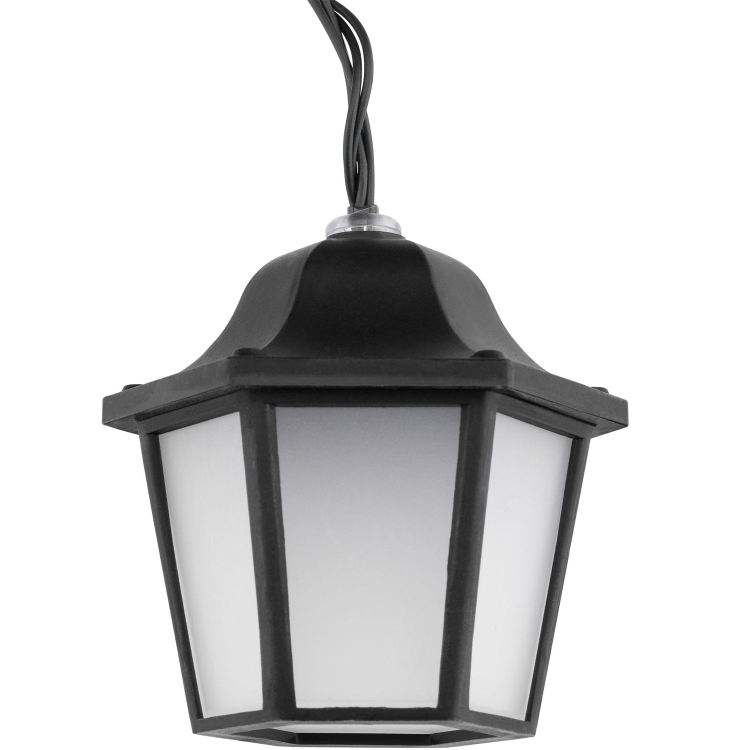 10x LED Lantaarns – 3,8m – Warm Wit 3000K – Decoratief & Weerbestendig