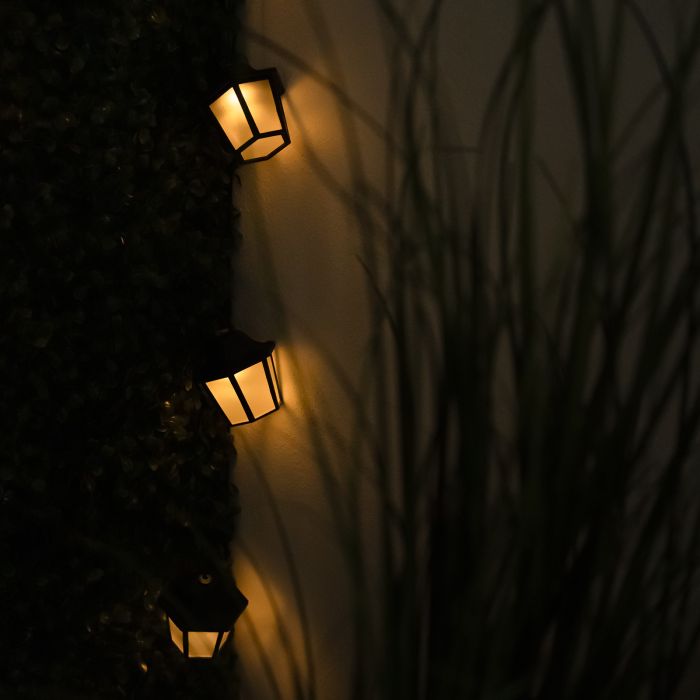 10x LED Lantaarns – 3,8m – Warm Wit 3000K – Decoratief & Weerbestendig