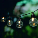 Solar Tuinslinger – 50x LED Bollen – 16,7m – Warm Wit 3000K