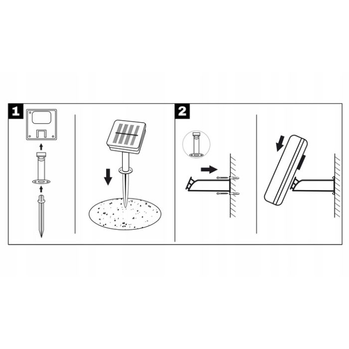 Solar Tuinslinger – 50x LED Bollen – 16,7m – Warm Wit 3000K