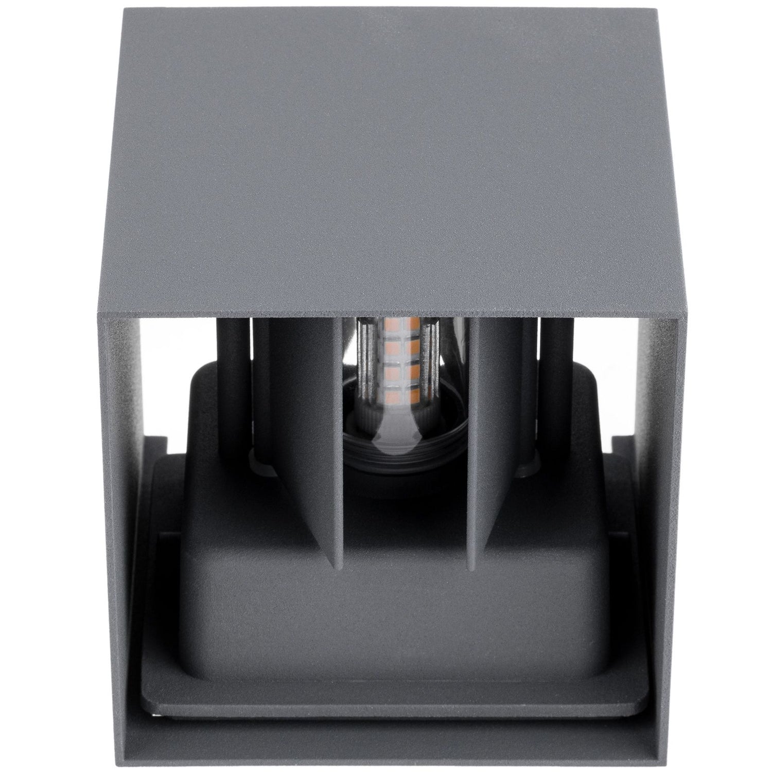 LED Gevellamp G9 – Up & Down Buitenlamp, Grafiet