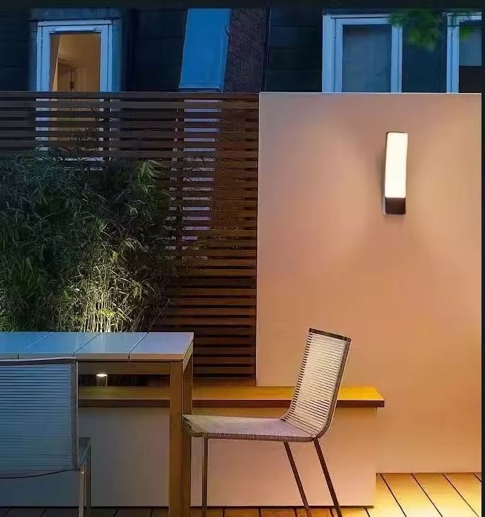 LED Buitenwandlamp 10W – Zwart, 4000K, IP44