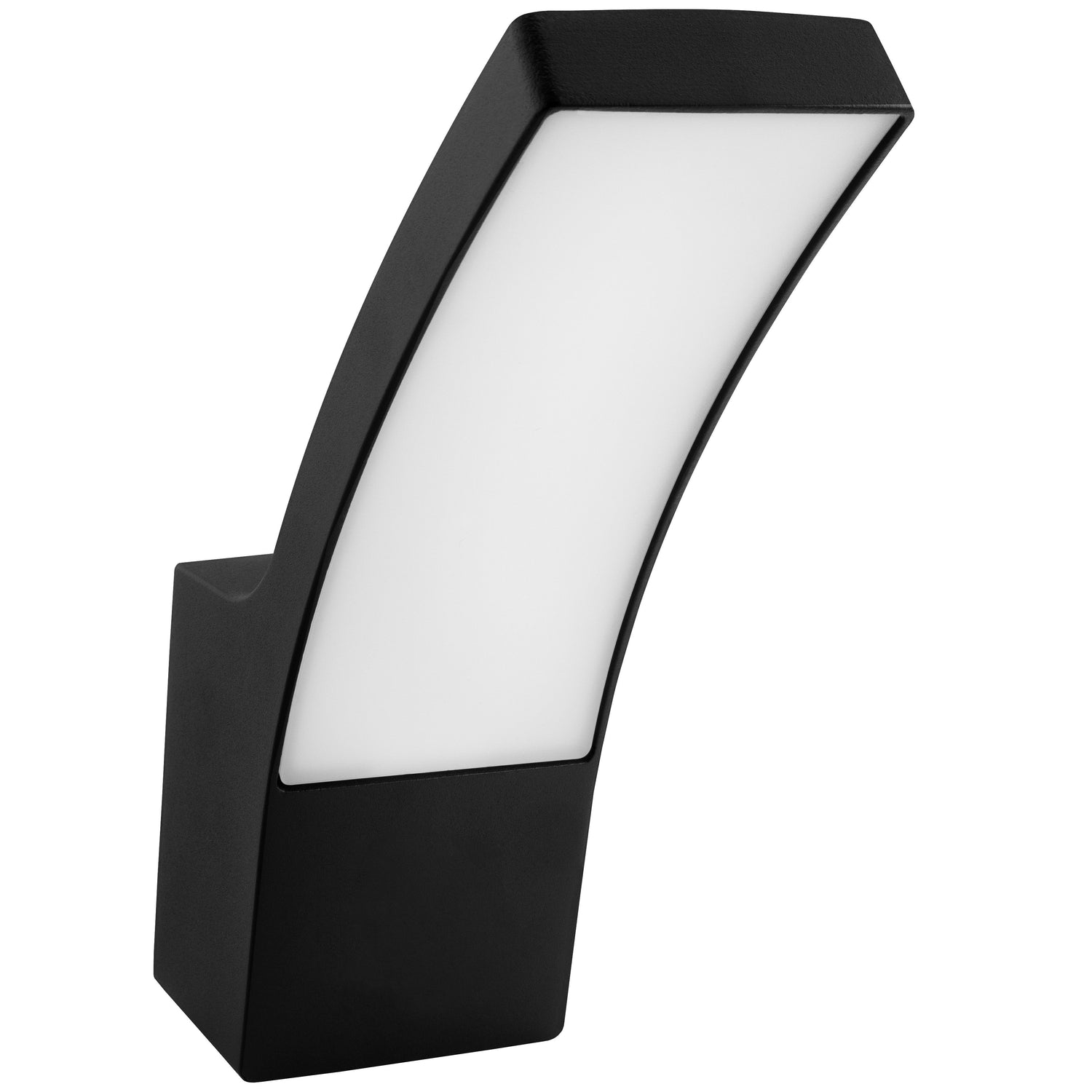 LED Buitenwandlamp 10W – Zwart, 4000K, IP44