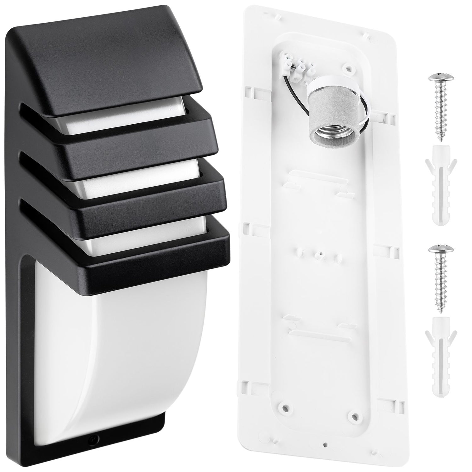 LED Tuinwandlamp 35 cm – Gevelverlichting met E27 Fitting