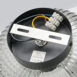 Ronde Plafondlamp Smoke Glas -