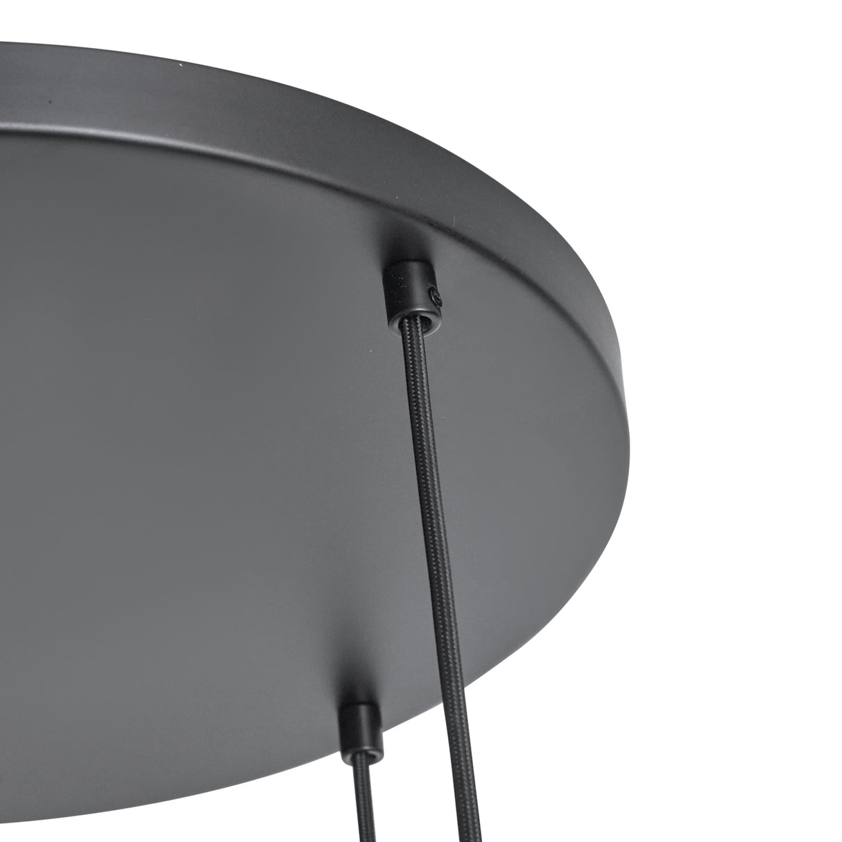 Hanglamp 5-Lichts Mix | Rookglas | Industrieel | Woonkamer | Eetkamer | Smoke | Zwart