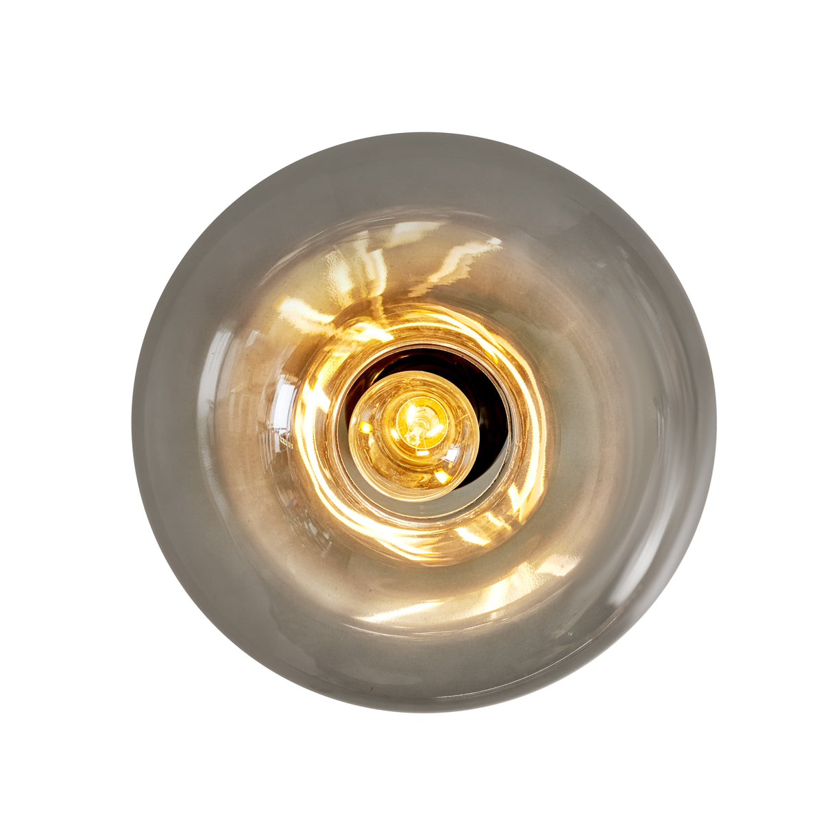 Design Plafondlamp Art Deco Zwart smoke -