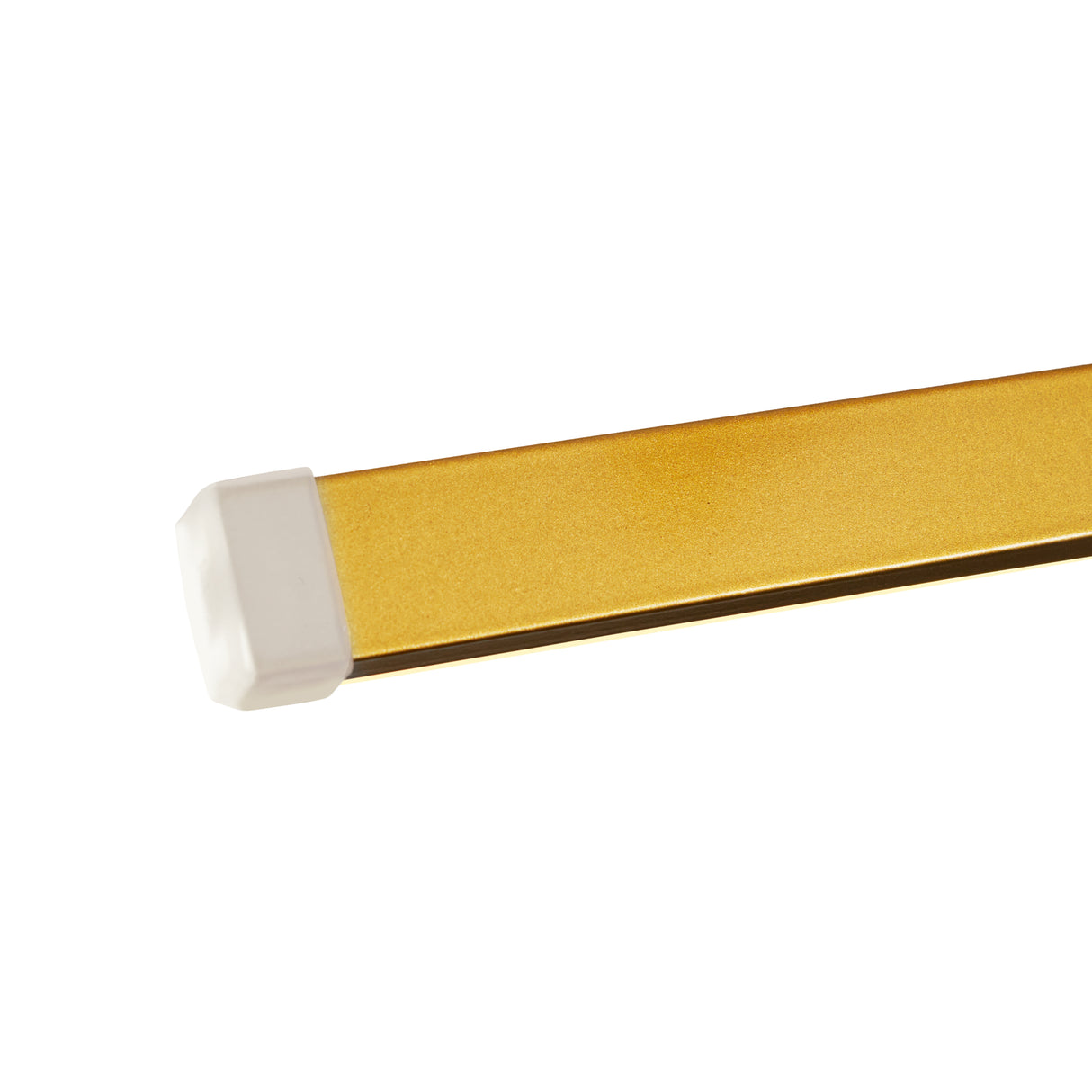 Langwerpige LED Hanglamp Goud Golfvorm – 3 Kleurig