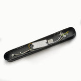 Langwerpige LED Hanglamp Goud Golfvorm – 3 Kleurig
